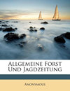 ALLGEMEINE FORST UND JAGDZEITUNG雜志封面